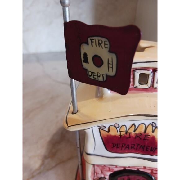 2009 Blue Sky Heather Fire Department Goldmine Classic Whimsical Preppy VIntage - Picture 3 of 9